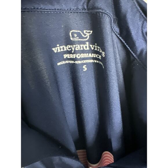 Vineyard Vines Performance Polo Men’s Blue Pink And White Men’s Size Small - Picture 3 of 3